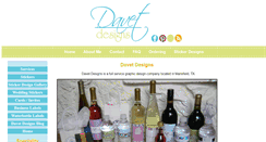 Desktop Screenshot of davetdesigns.com